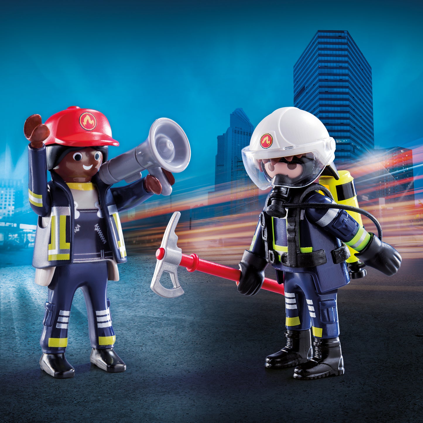 Playmobil 70081 DuoPack Feuerwehrmann und -frau