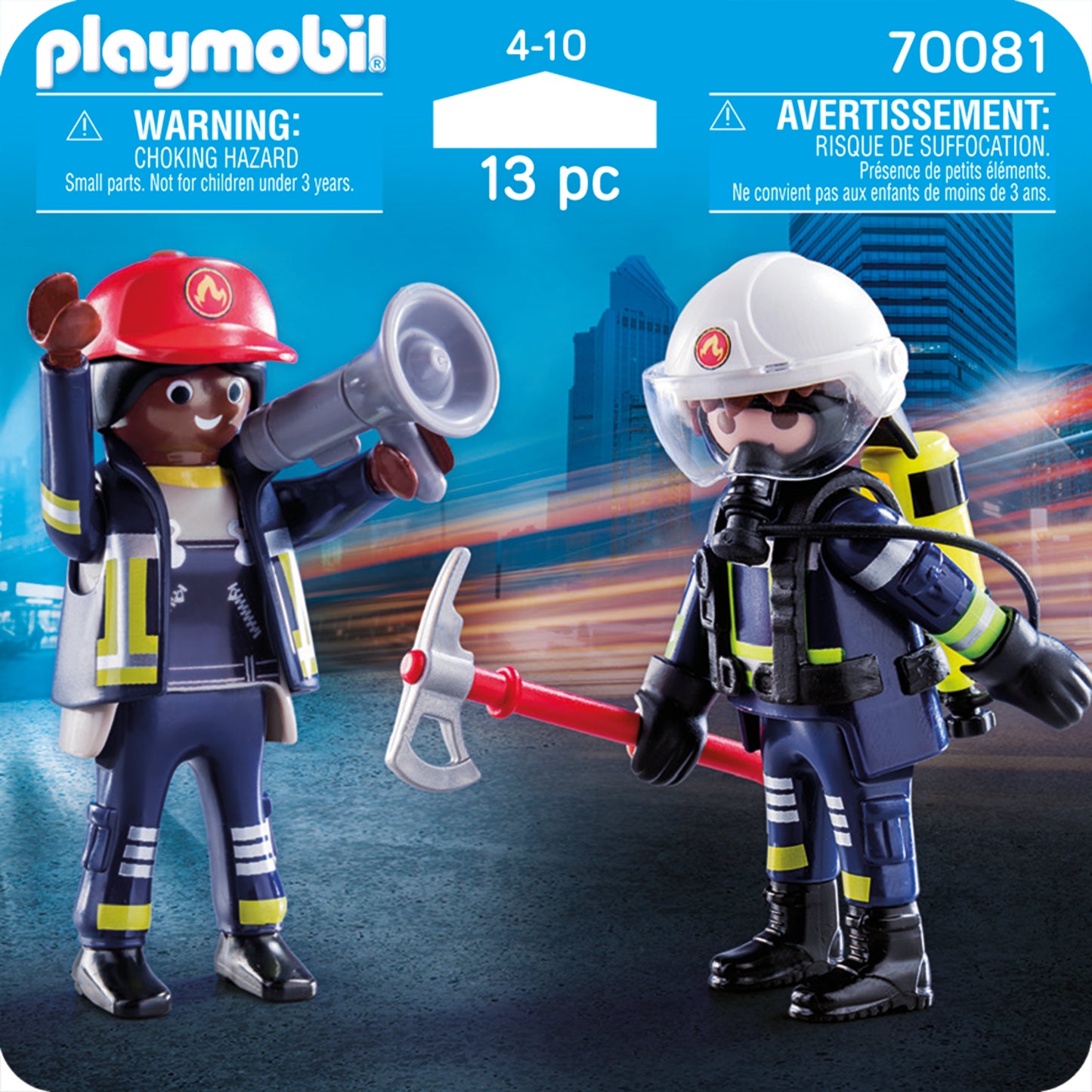 Playmobil 70081 DuoPack Feuerwehrmann und -frau