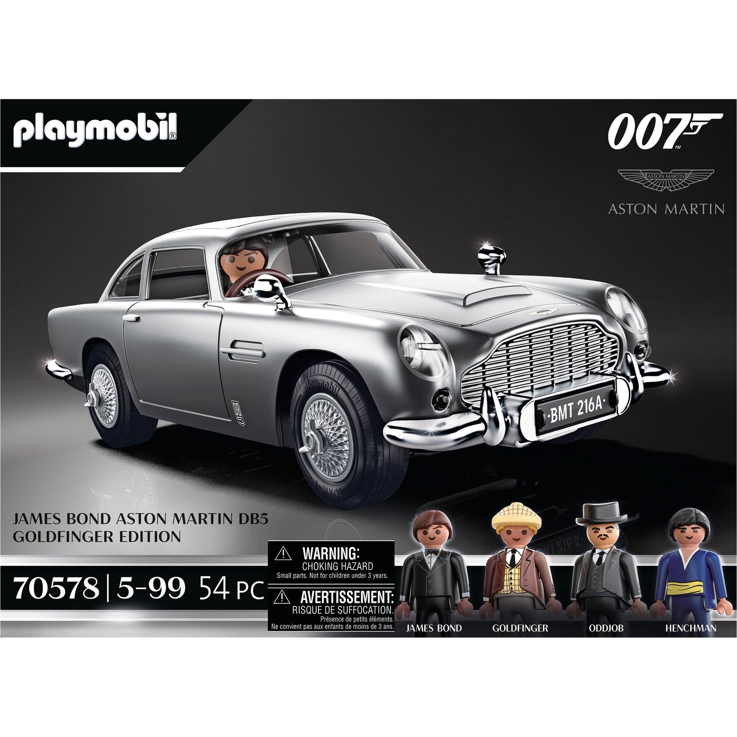 Playmobil 70578 James Bond Aston Martin DB5 - Goldfinger Edition