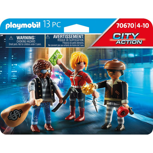 Playmobil 70670 Figurenset Ganoven