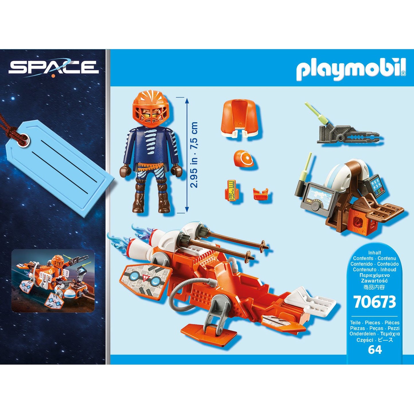 Playmobil 70673 Geschenkset "Space Speeder"