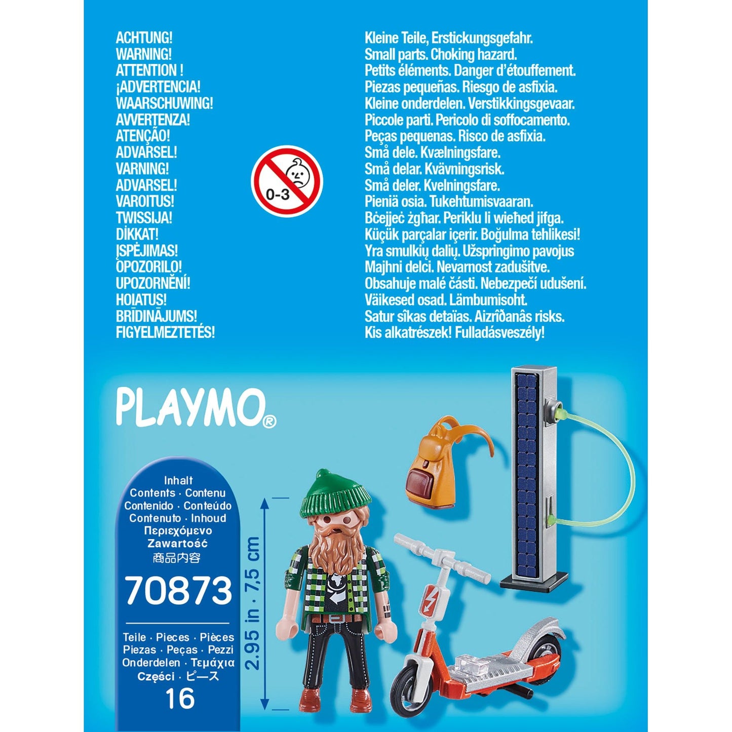 Playmobil 70873 Hipster mit E-Roller