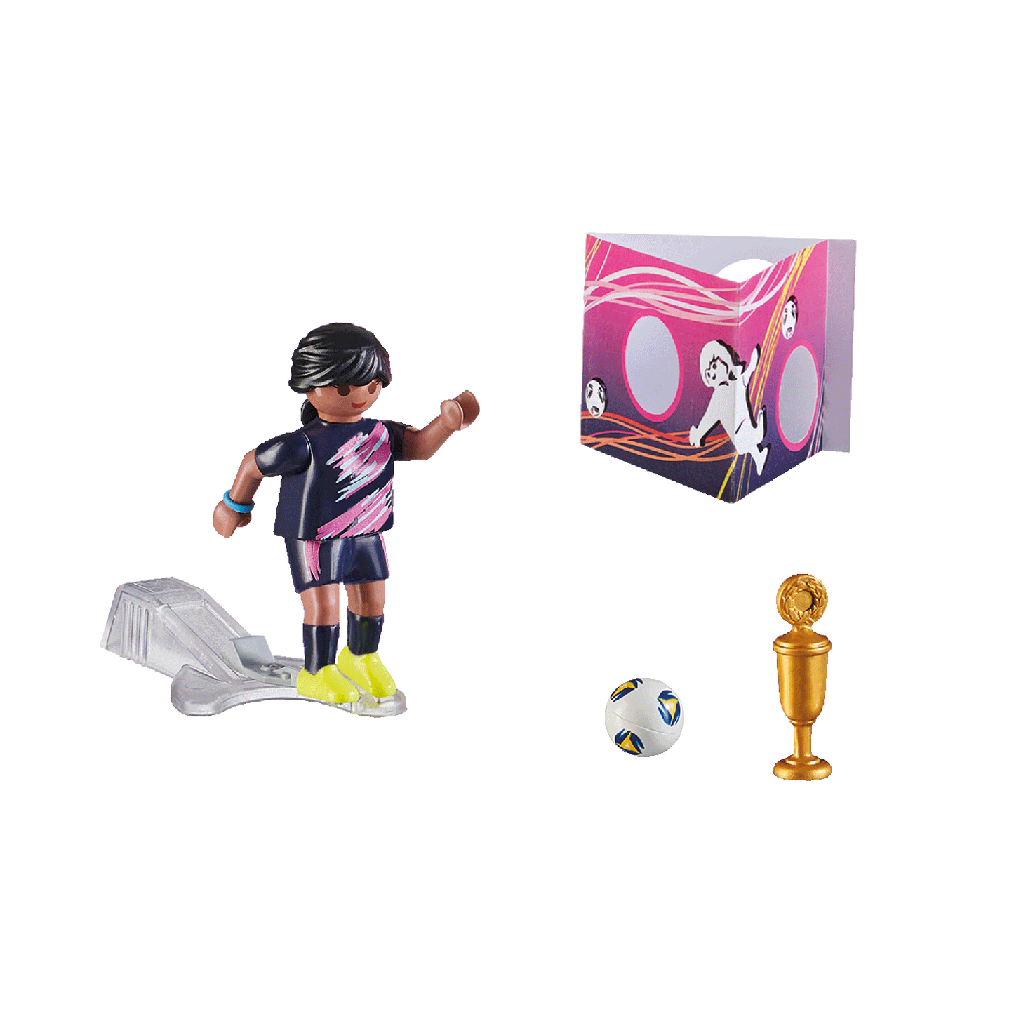 Playmobil 70875 Fußballerin mit Torwand