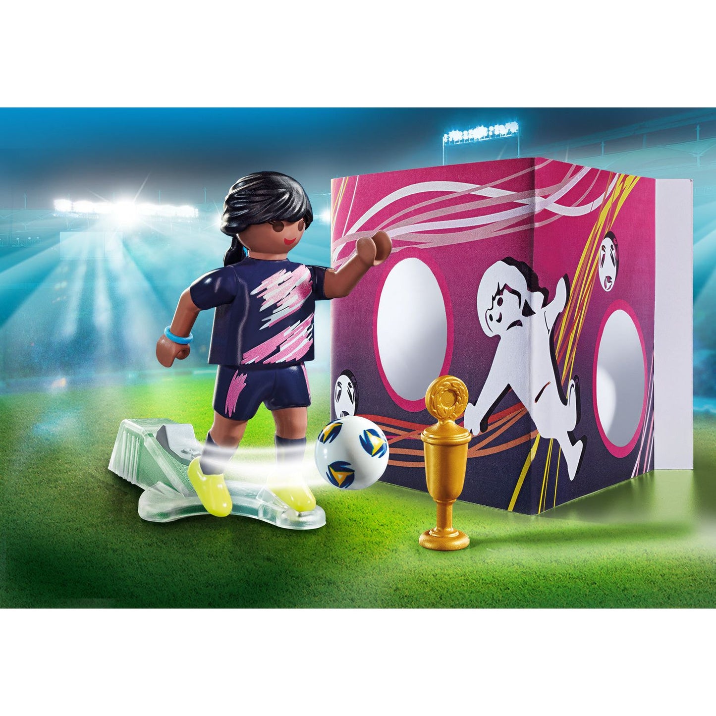 Playmobil 70875 Fußballerin mit Torwand