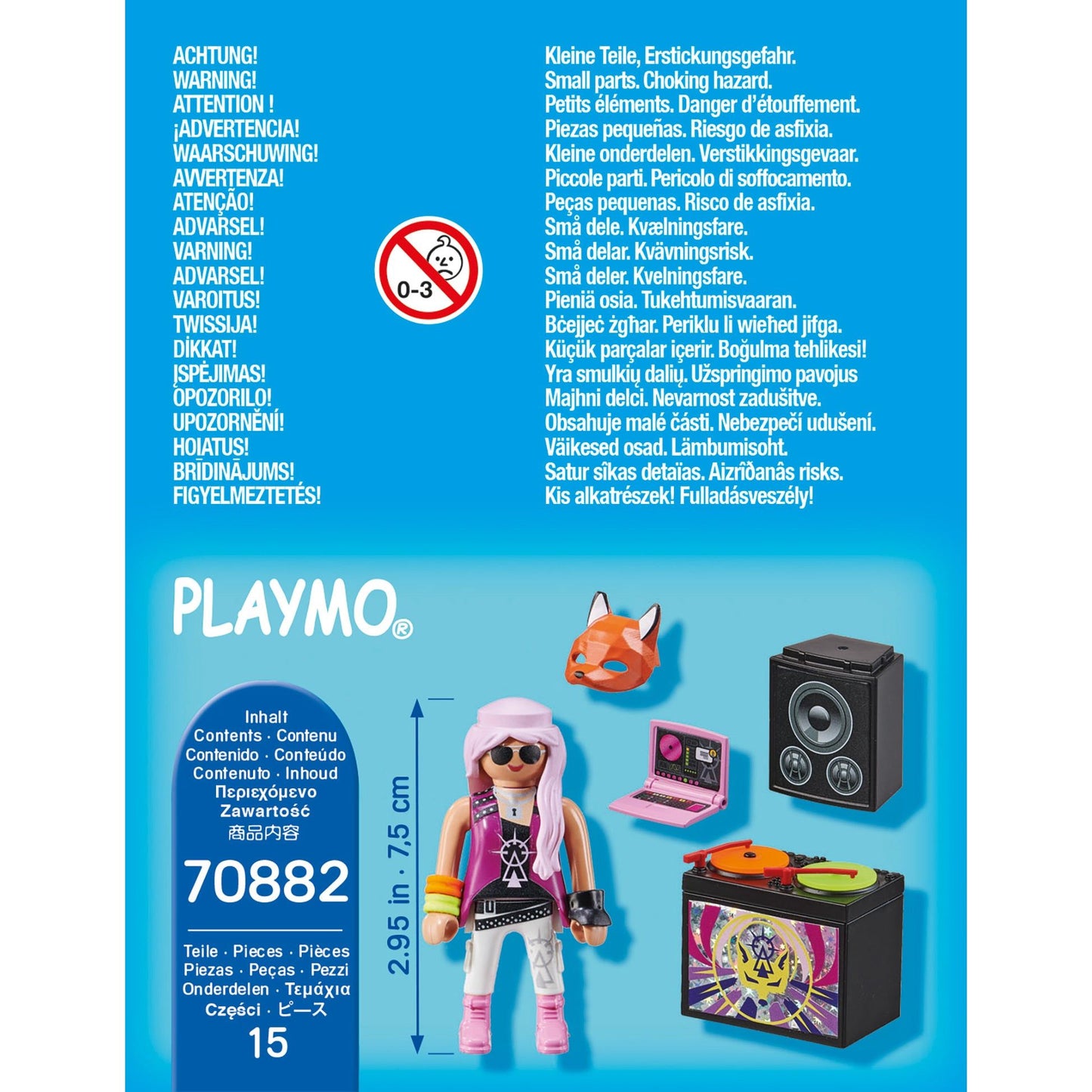 Playmobil 70882 DJ mit Mischpult