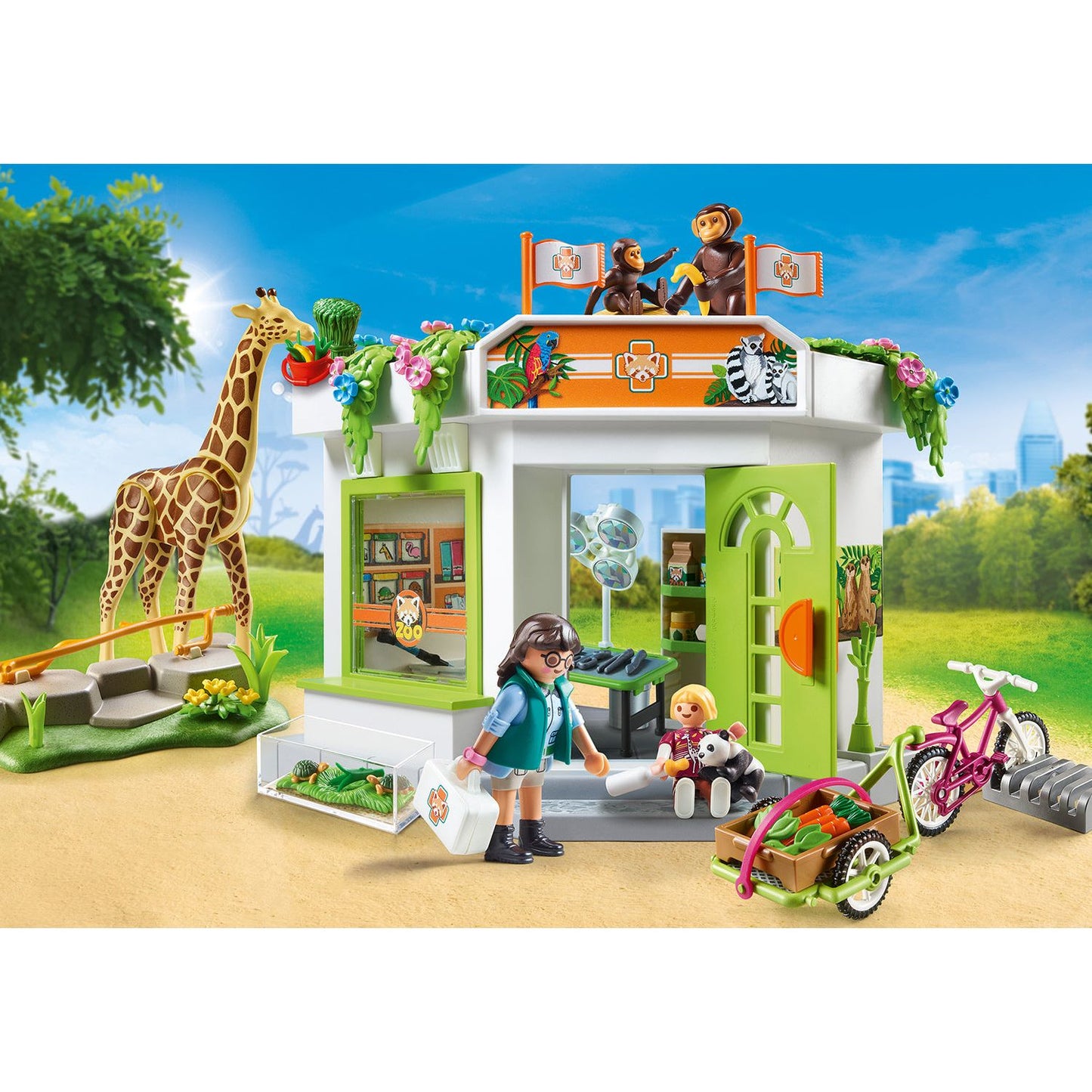 Playmobil 70900 Tierarztpraxis im Zoo