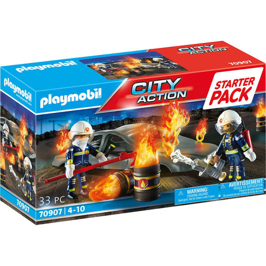 Playmobil 70907 Starter Pack Feuerwehrübung