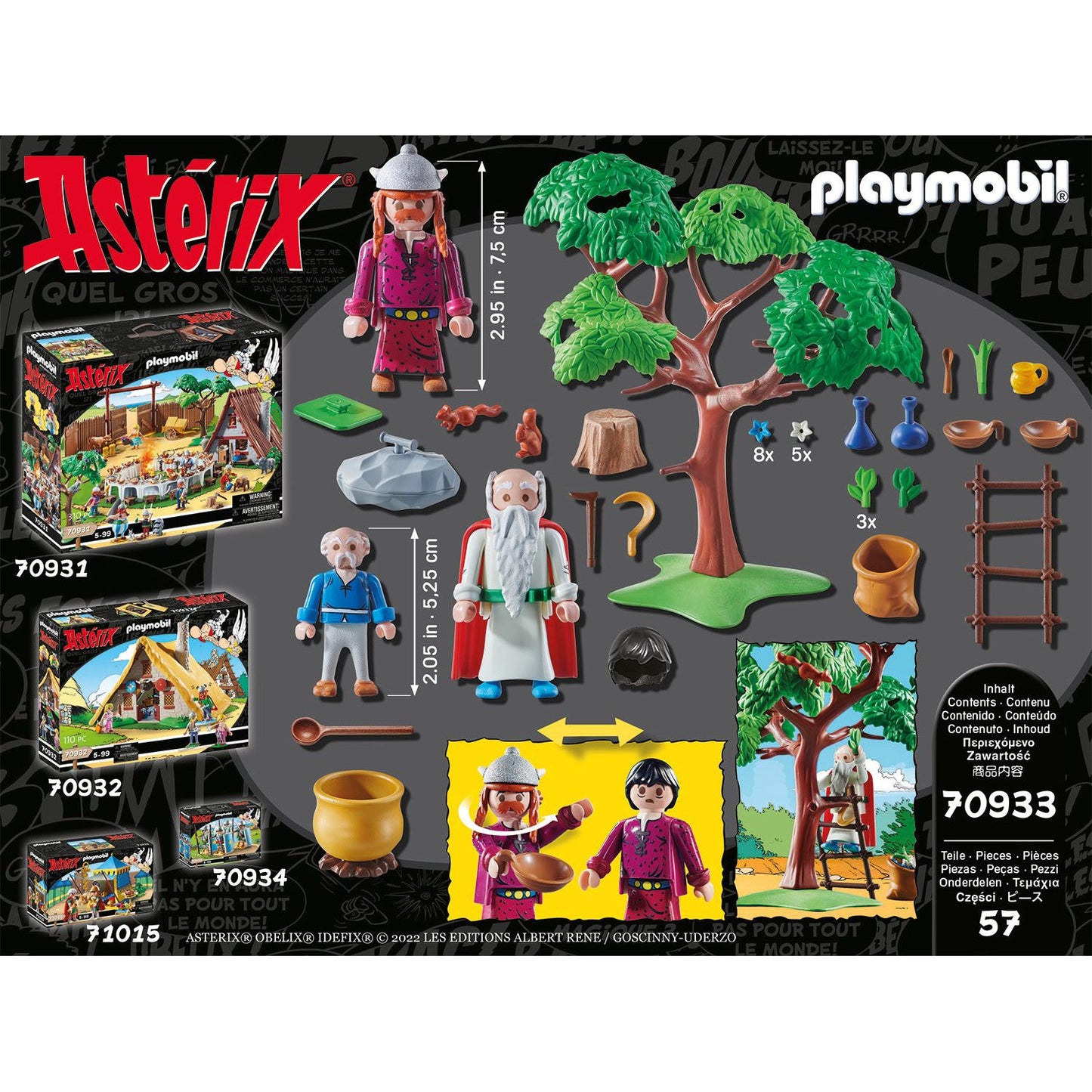 Playmobil 70933 Asterix: Miraculix mit Zaubertrank