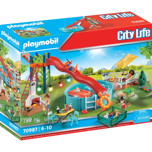 Playmobil 70987 Poolparty mit Rutsche