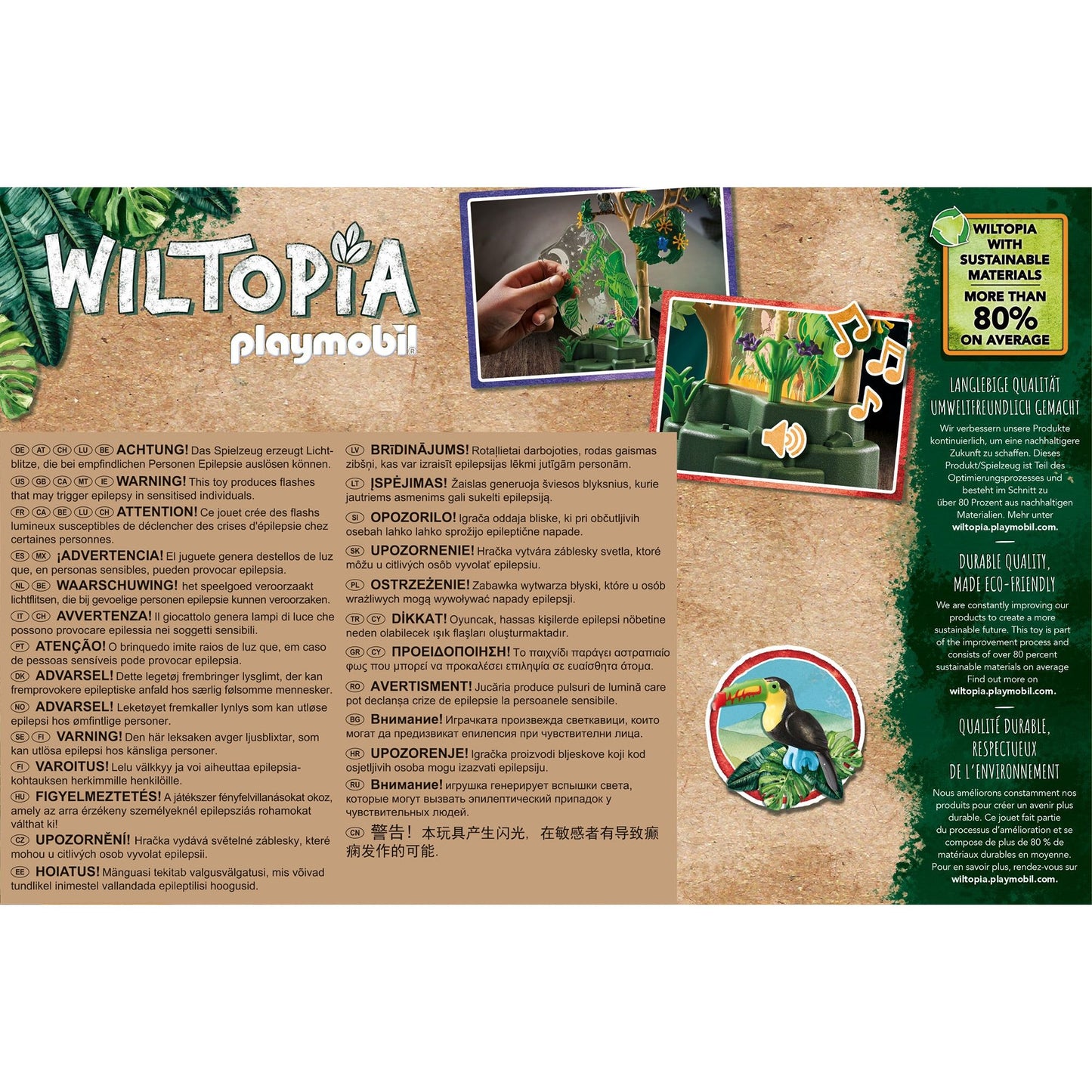 Playmobil 71009 Wiltopia - Nachtlicht Regenwald