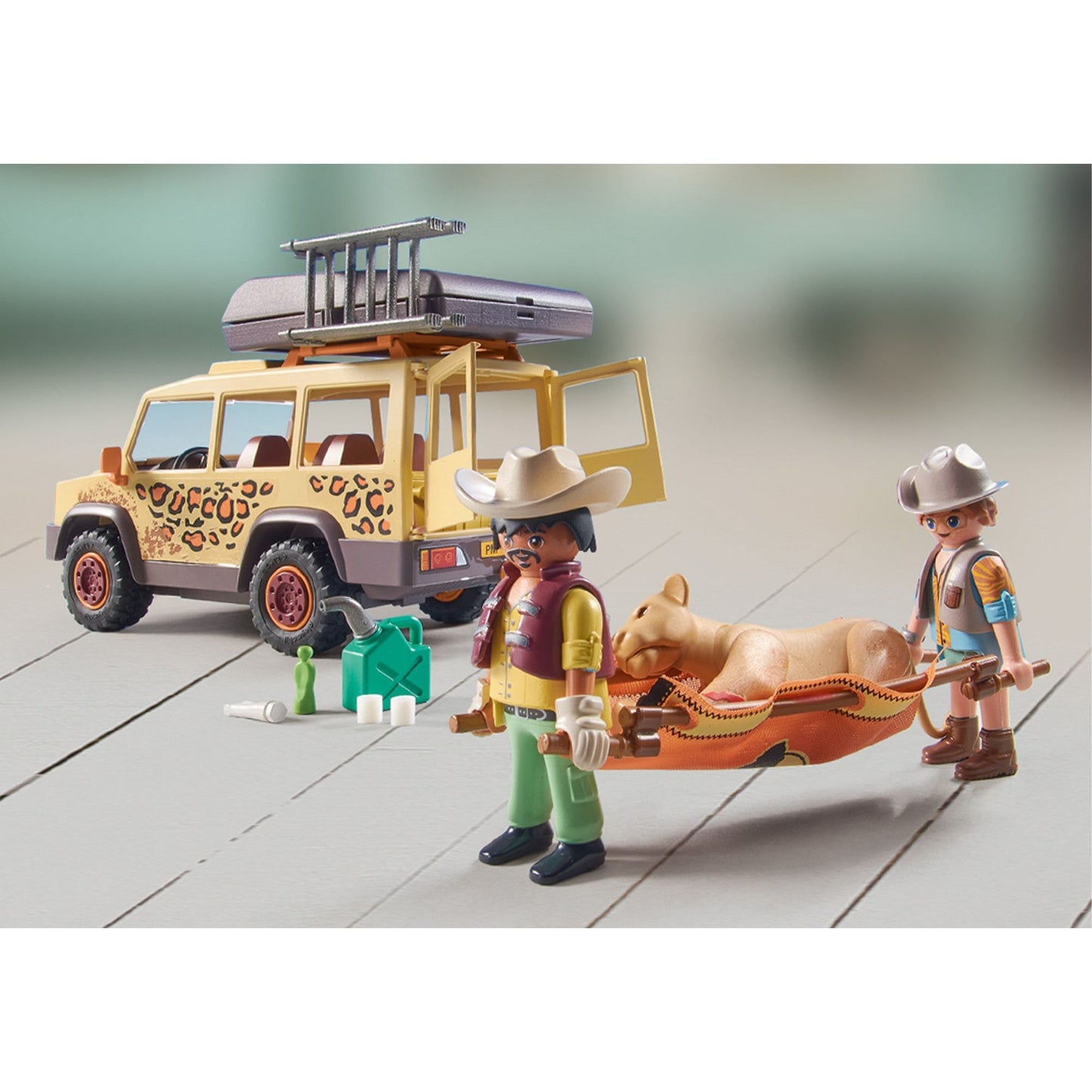 Playmobil 71293 Wiltopia - Mit dem Geländewagen bei den Löwen