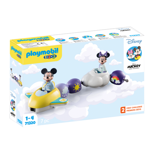 Playmobil 71320 1.2.3 & Disney: Mickys & Minnies Wolkenflug