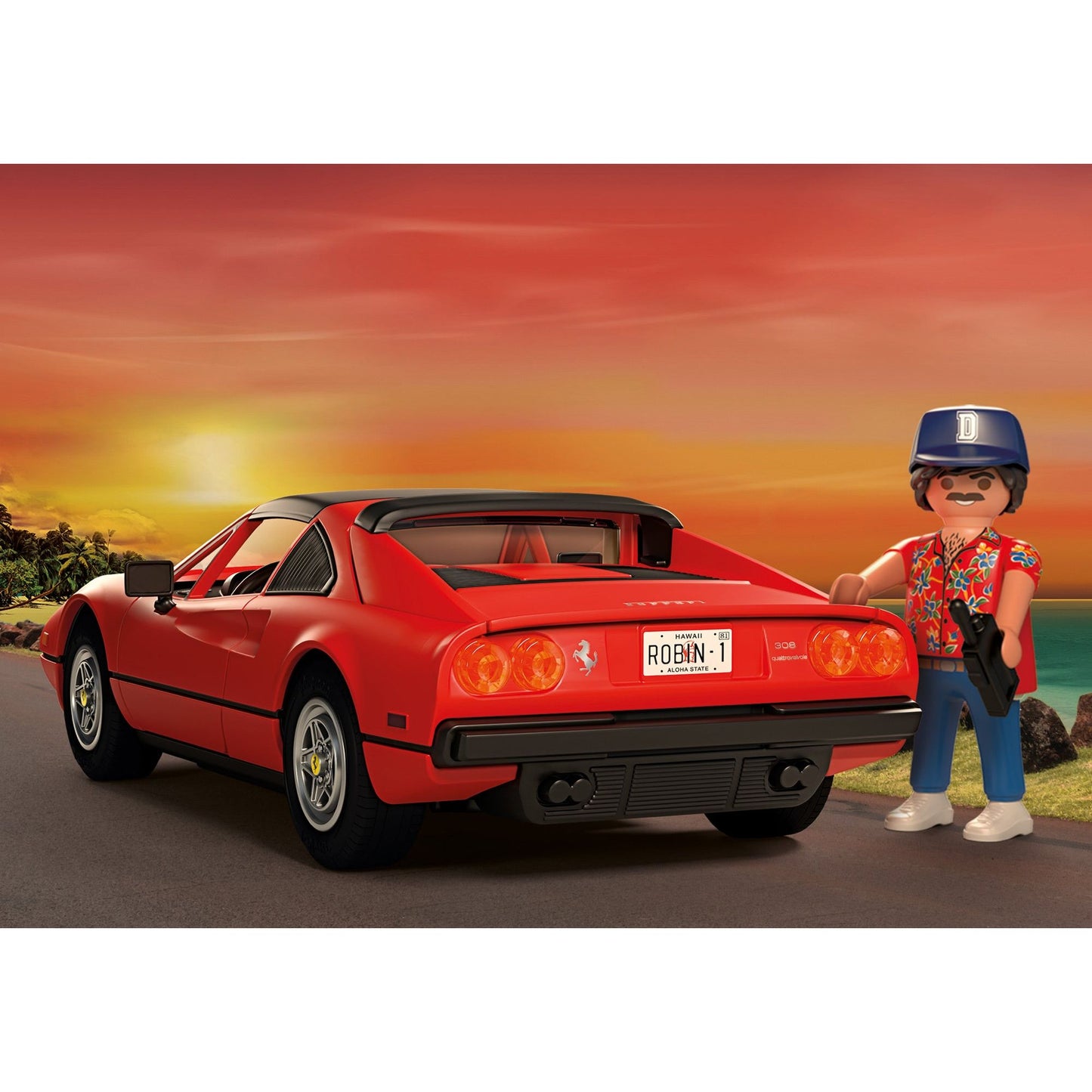 Playmobil 71343 Magnum, p.i. Ferrari 308 GTS Quattrovalvole