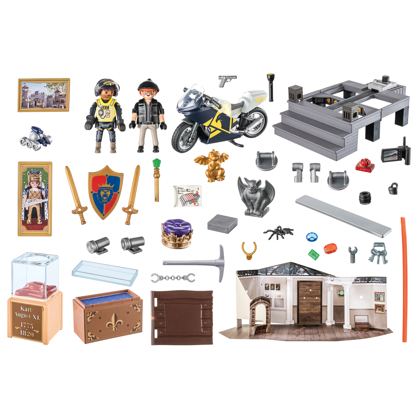 Playmobil 71347 Adventskalender Polizei Museumsdiebstahl