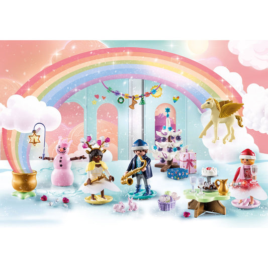 Playmobil 71348 Adventskalender "Weihnachtsfest unter dem Regenbogen"