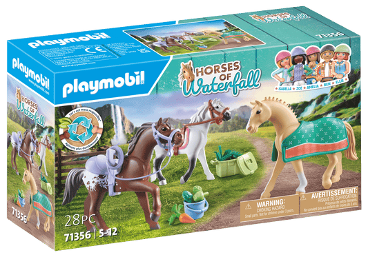 Playmobil 71356 3 Pferde: Morgan, Quarter Horse & Shagya Araber