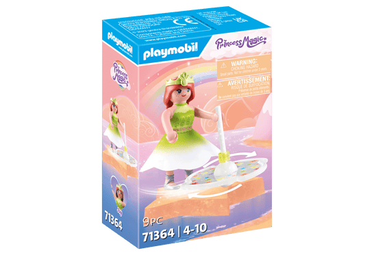 Playmobil 71364 Himmlischer Regenbogenkreisel mit Prinzessin