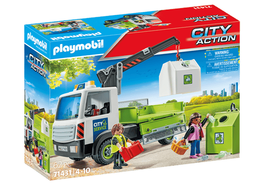 Playmobil 71431 Altglas-LKW mit Container