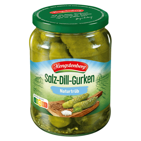 Hengstenberg Salz-Dill-Gurken 370g