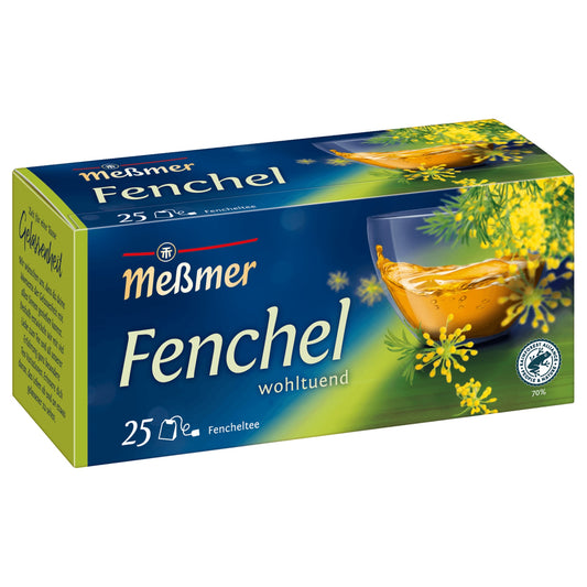 Meßmer Fenchel 75g, 25 Beutel