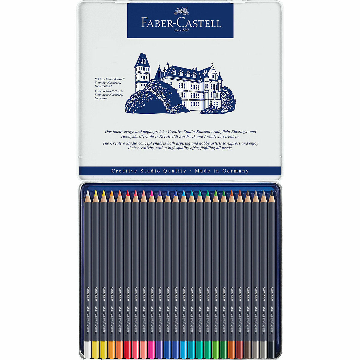 Faber-CastellBuntstifte Goldfaber, 24 Farben