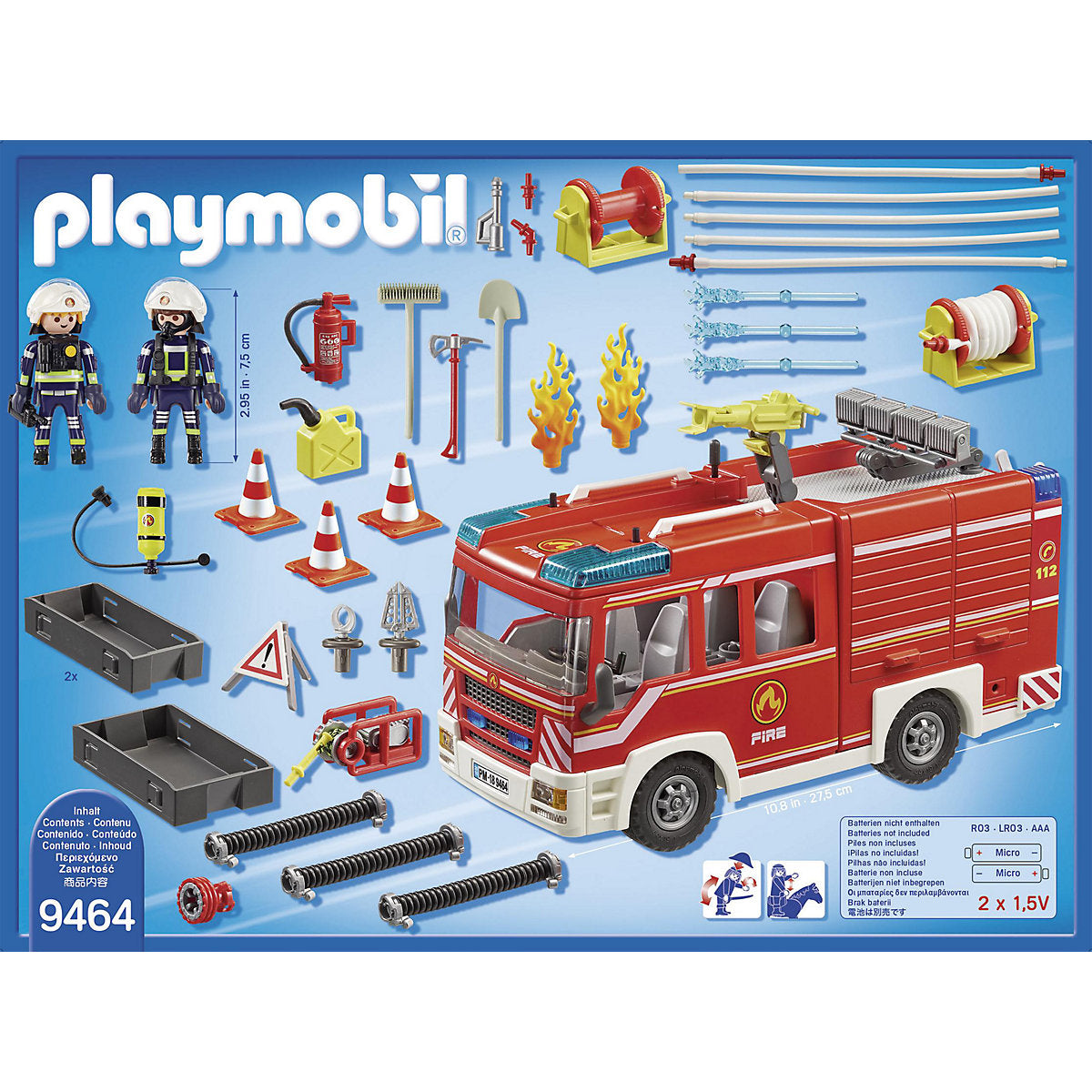 Playmobil 9464 Feuerwehr-Rüstfahrzeug