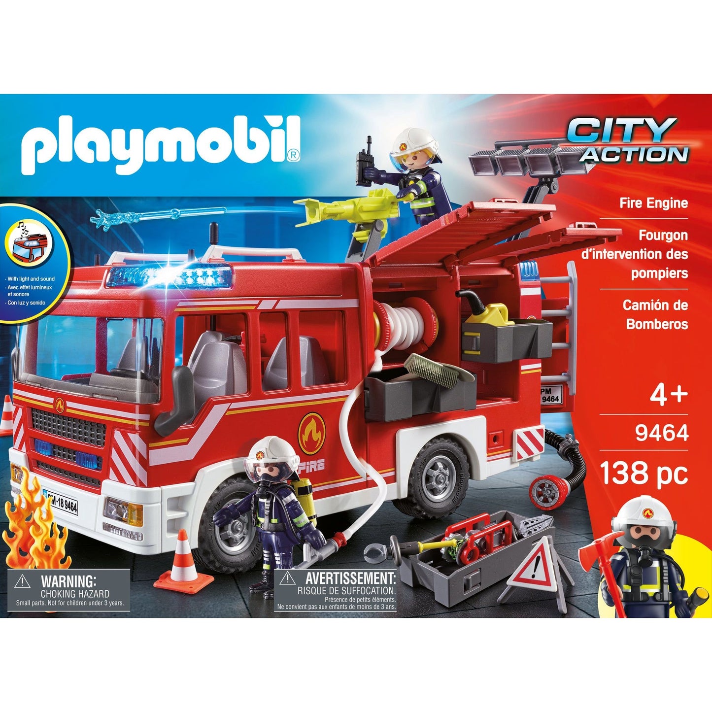 Playmobil 9464 Feuerwehr-Rüstfahrzeug