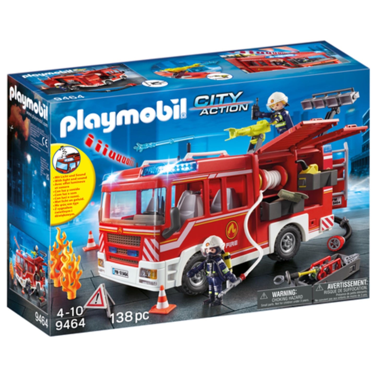 Playmobil 9464 Feuerwehr-Rüstfahrzeug