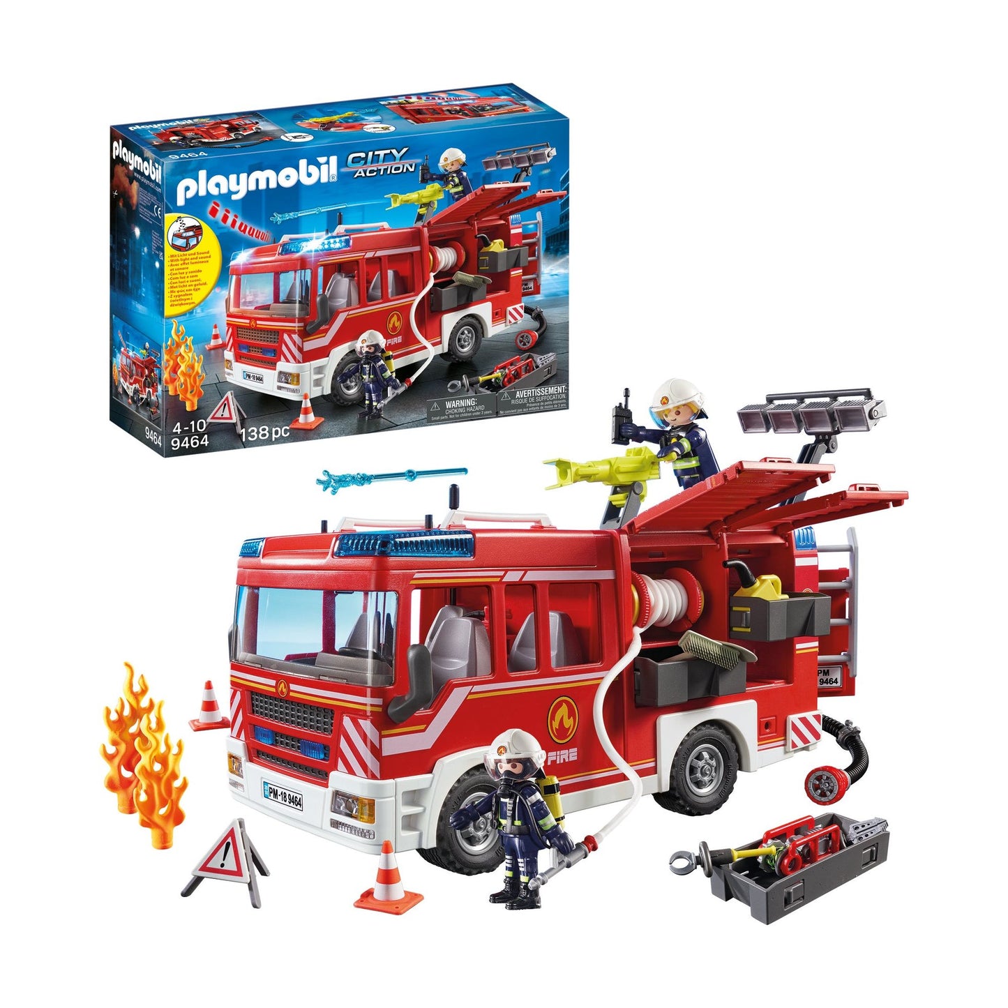 Playmobil 9464 Feuerwehr-Rüstfahrzeug