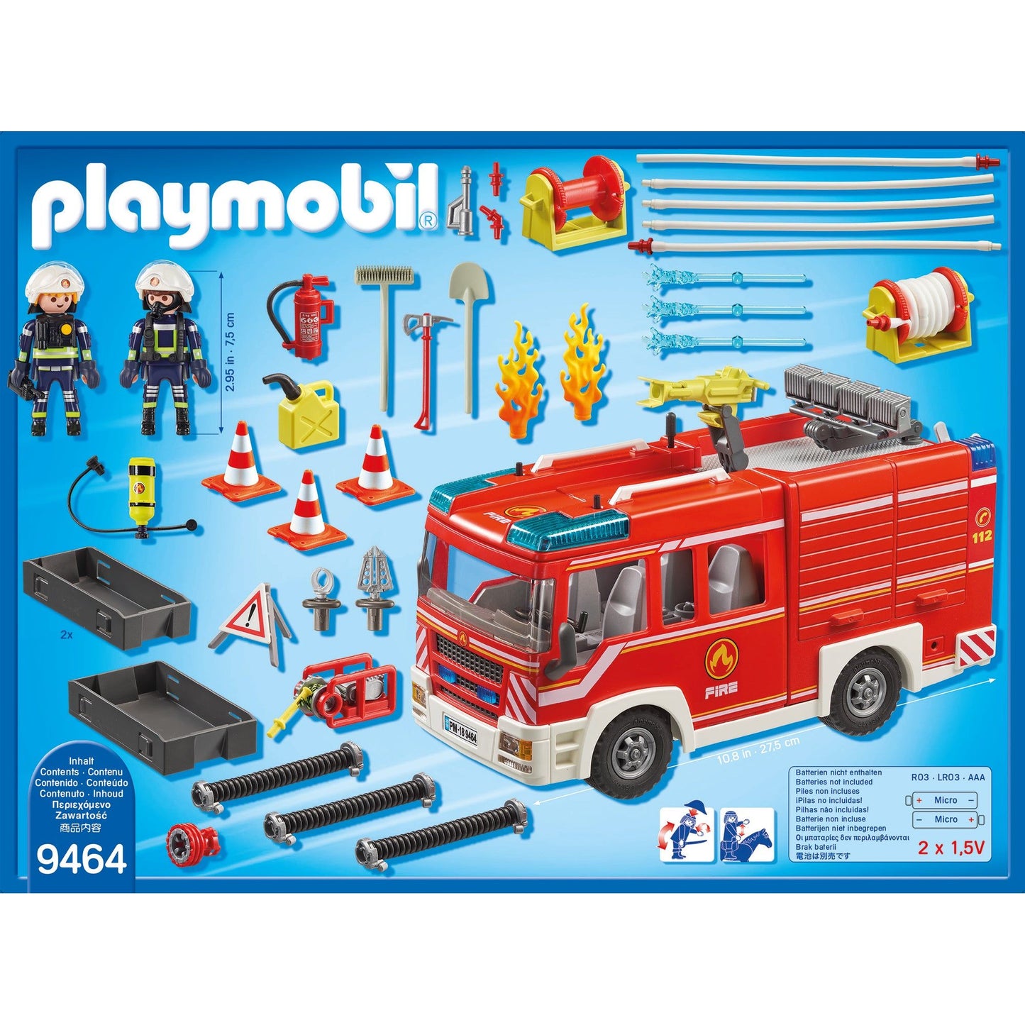 Playmobil 9464 Feuerwehr-Rüstfahrzeug