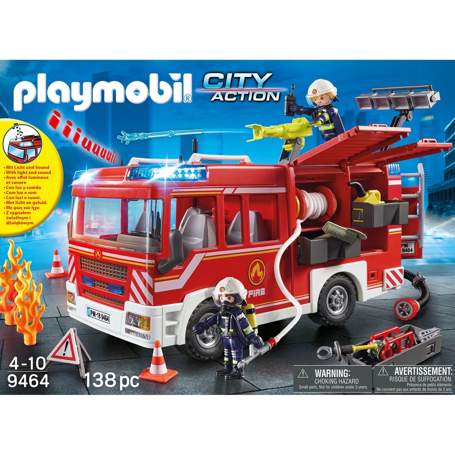 Playmobil 9464 Feuerwehr-Rüstfahrzeug