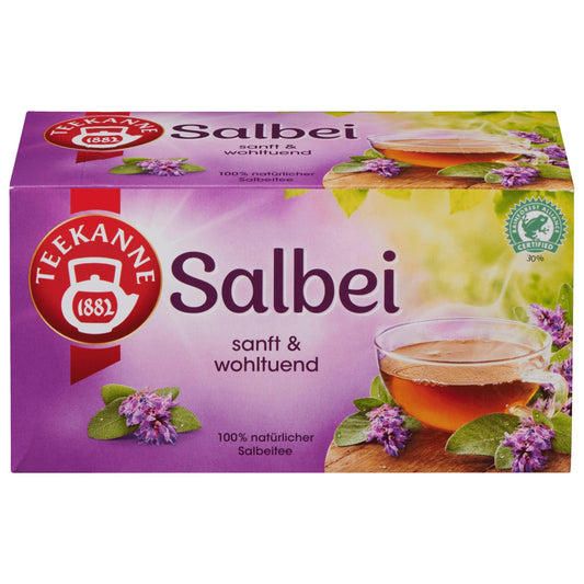 Teekanne Wohltuender Salbei 30g, 20 Beutel