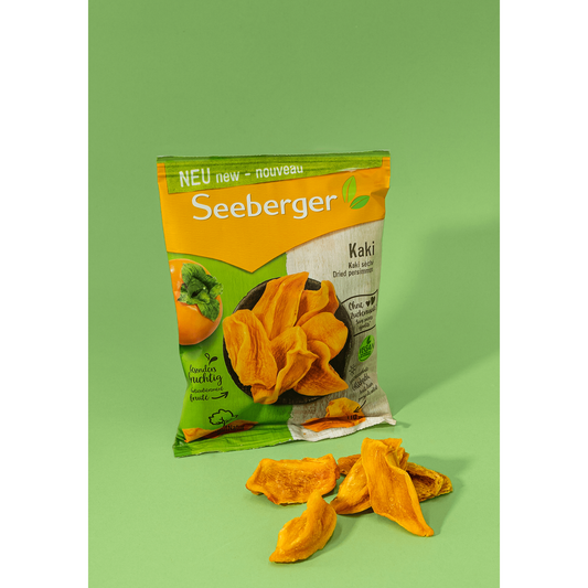 SEEBERGER KAKI GETROCKNET,VEGAN 110 G