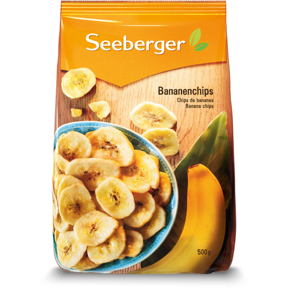 SEEBERGER BANANENCHIPS GESUESST 500 G